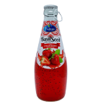 Jivaa Basil Seed Drink Strawberry 290ml